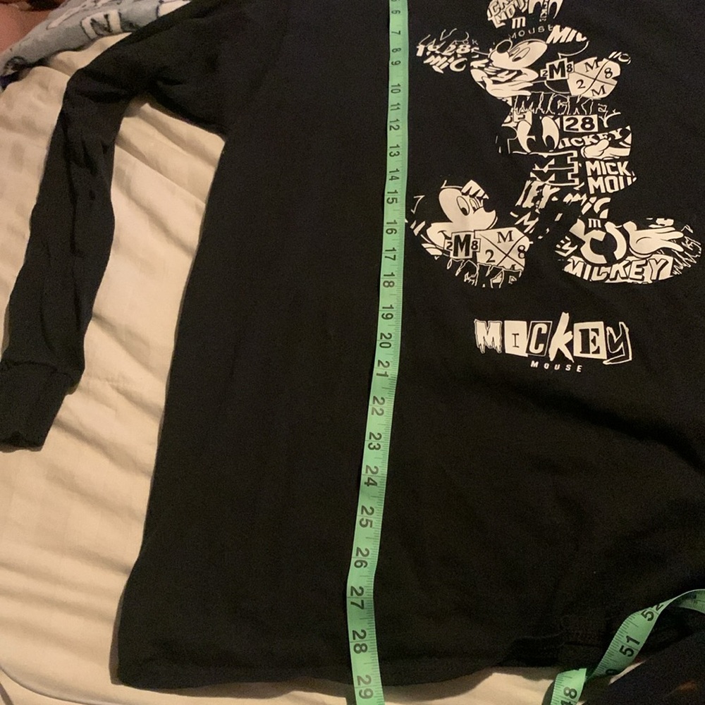 Rare Disney Neff Collab for Mickey Mouse, black long sleeve large unisex tee - Picture 6 of 6